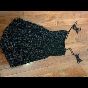 Black Speckled Romper